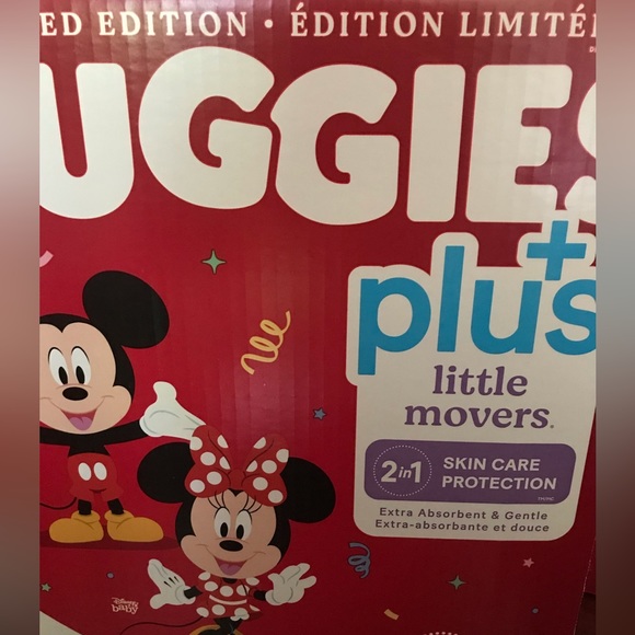 Huggies Plus Diapers Size 4 Huggies little mover plus - Picture 6 of 6